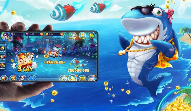 Bắn cá thoải mái hơn cùng nền tảng cờ bạc online uy tín